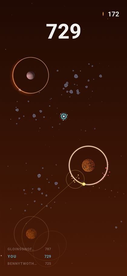 Two volcanic Io worlds in a red zone